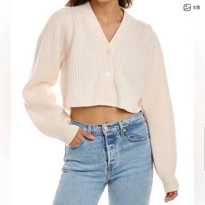 LoveShackFancy Soft Cream Cardigan